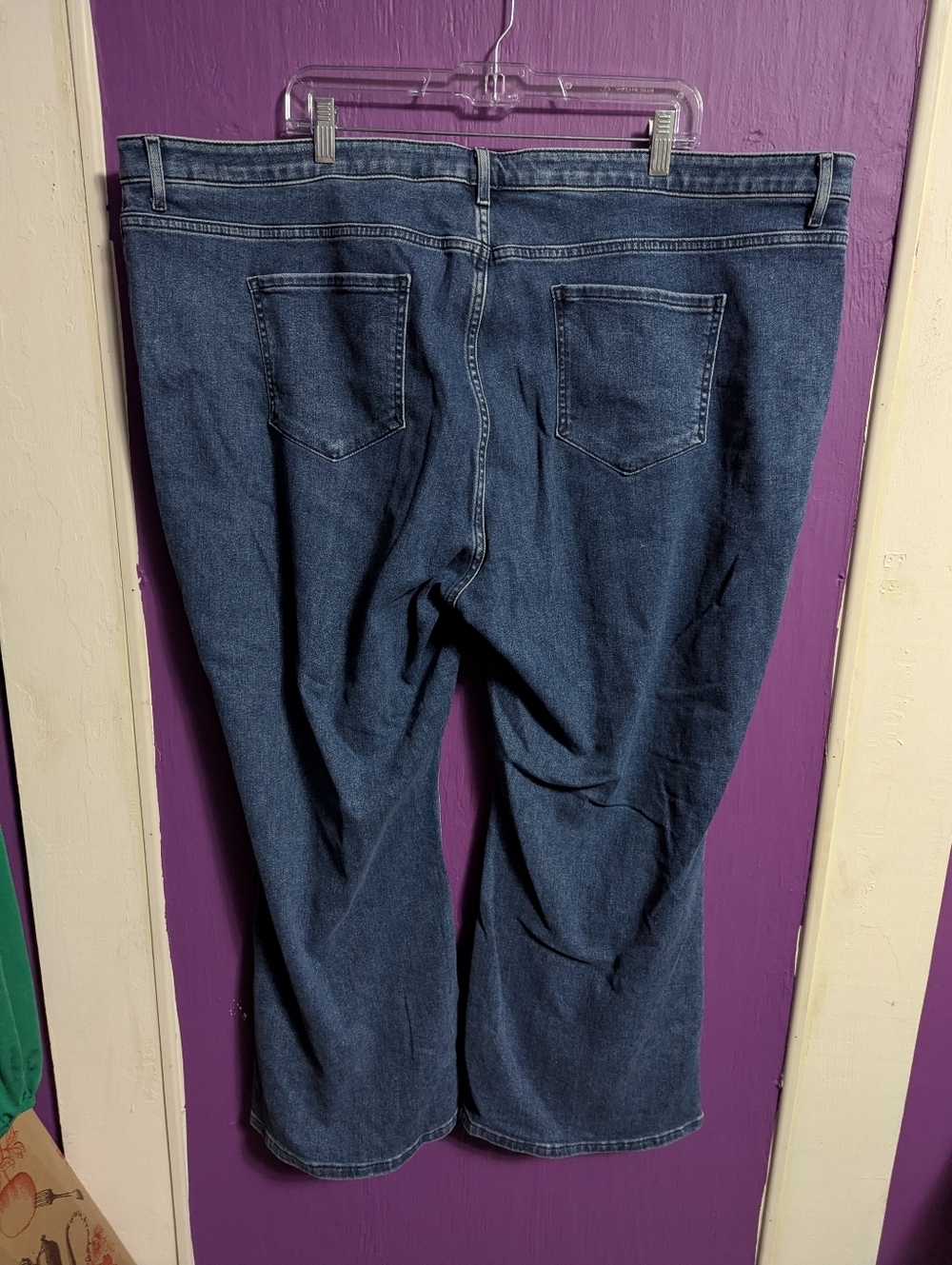 NWT Brooke Shields Timeless Medium Wash Flare Jeans Indigo 28 5X - Picture 5 of 5